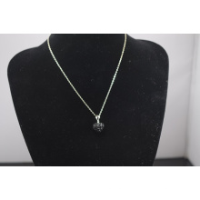 Ожерелье Shamballa низкой цены оптовой формы сердца новое кристаллическое Shamballa прибытия с ожерельем серебряных цепей